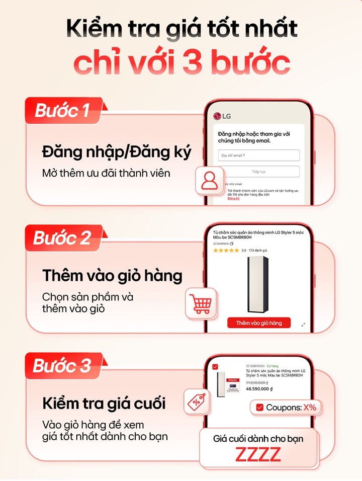 Ưu đãi tặng máy hút bụi khi mua máy giặt