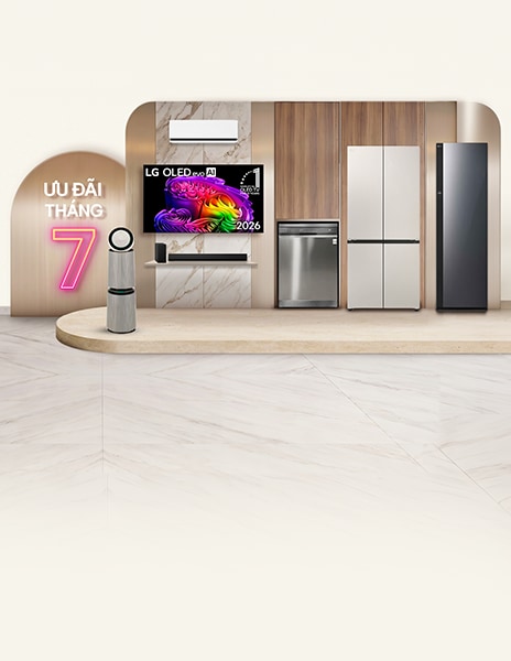 Ưu đãi tháng 7 LG