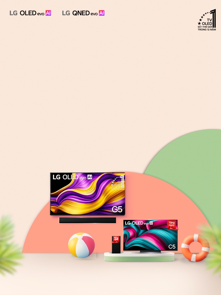 Banner ưu đãi TV AI LG
