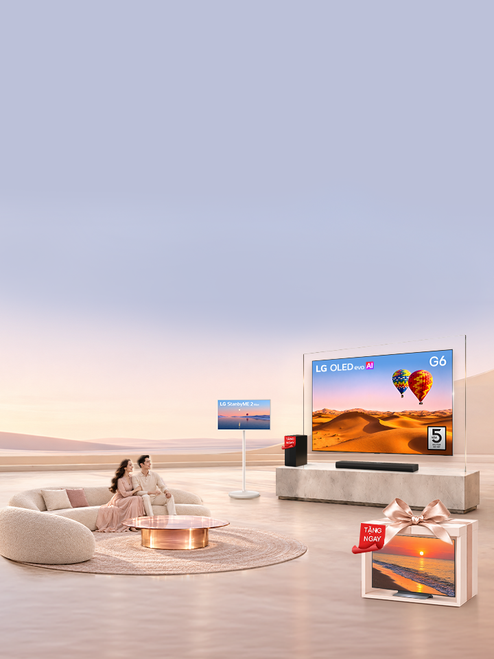 Banner ưu đãi TV LG tháng 10