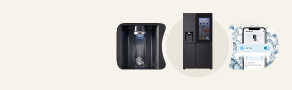 Giải pháp làm đá tự động từ LG