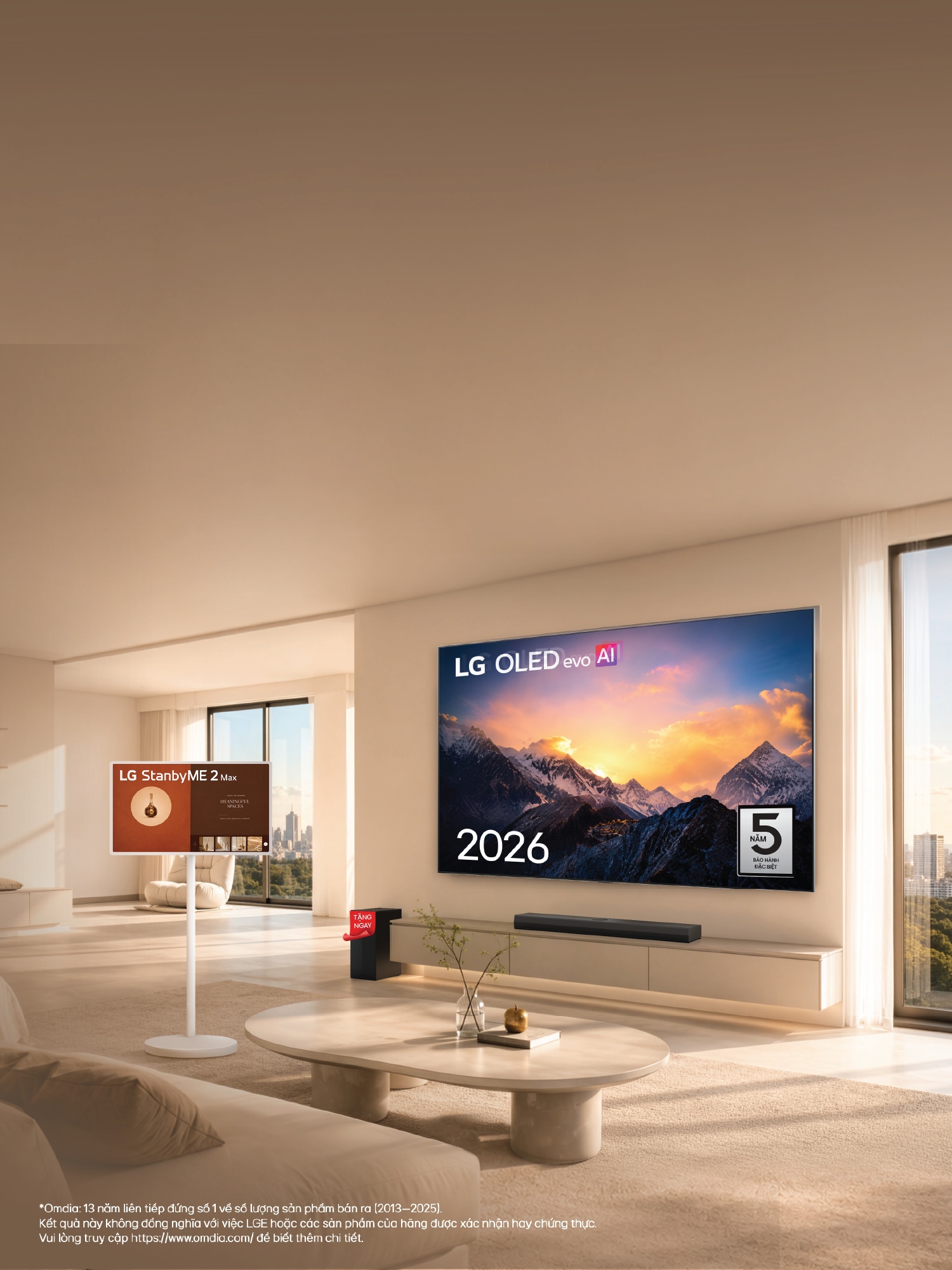 Banner ưu đãi TV LG tháng 8