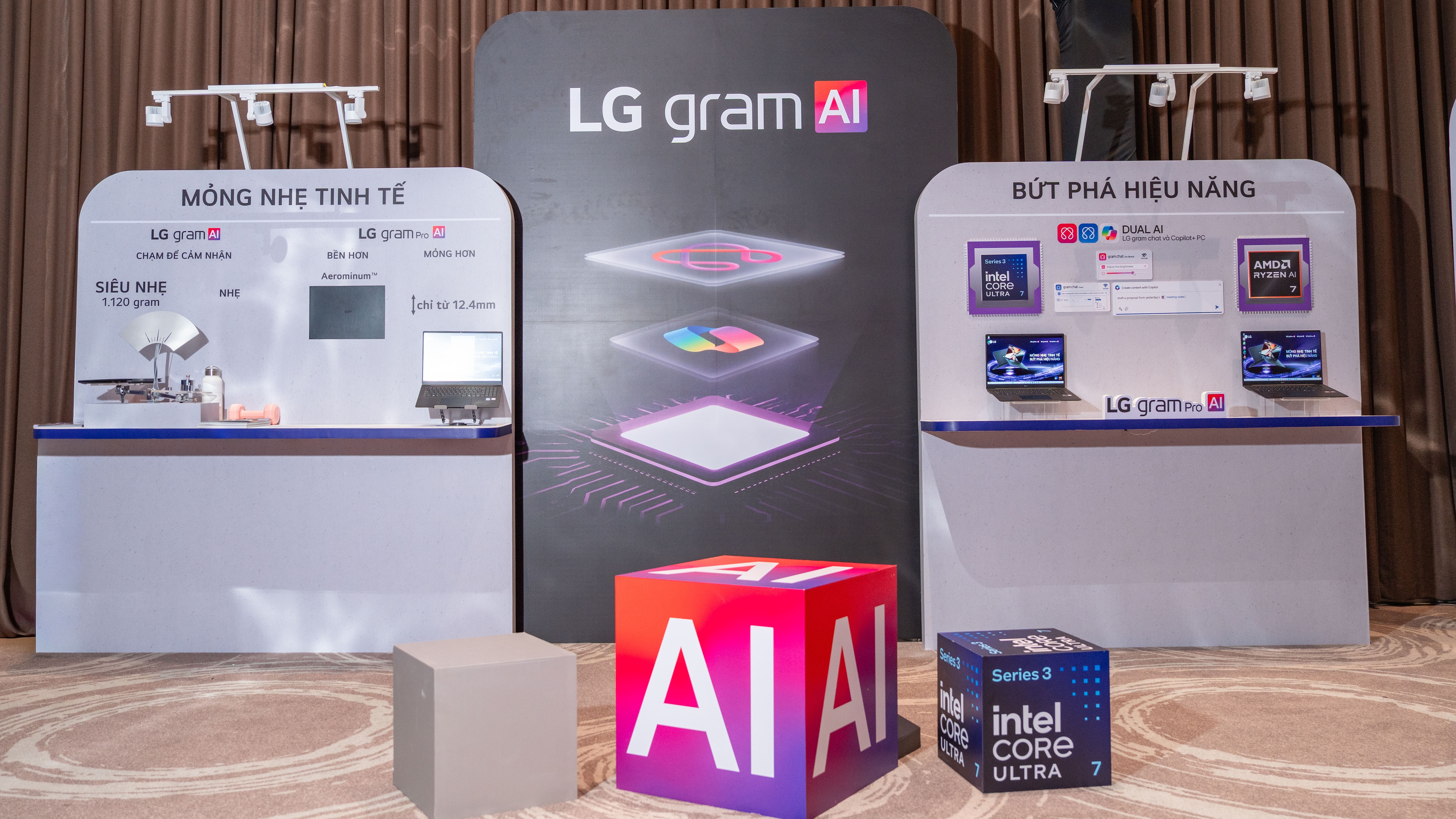 LG gram AI 2026 - Mỏng nhẹ tinh tế, bứt phá hiệu năng
