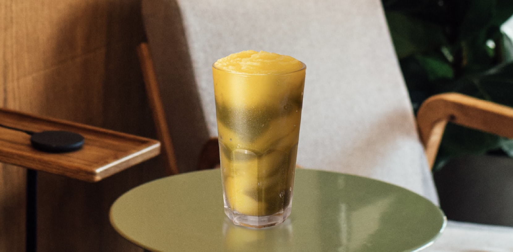 Green Tea Mango Sorbet
