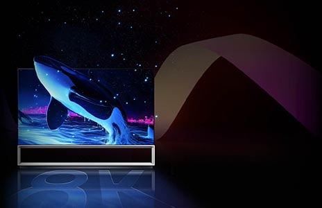 Hình ảnh con hổ trắng trên nền đen này mô tả Brightness Booster Max.