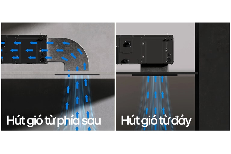 Tính năng 2: Máy bơm xả nước tích hợp sẵn