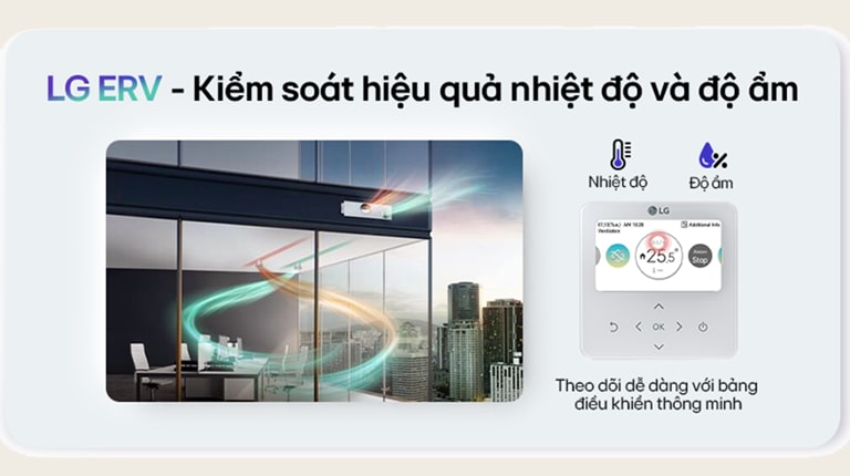 C. LG ERV - Giải pháp thông gió vượt trội