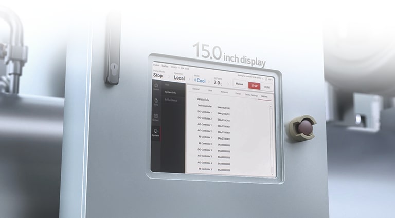 Bộ điều khiển từ xa BECON Cloud của LG mang đến khả năng giám sát từ xa không dây và nâng cấp phần mềm liền mạch thông qua công cụ AI. Công nghệ AI tiên tiến của LG không chỉ hỗ trợ quản lý hệ thống hiệu quả mà còn sử dụng máy học để dự đoán và ngăn ngừa các sự cố đột ngột, đảm bảo hoạt động của hệ thống luôn ổn định và đáng tin cậy.