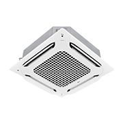 LG Dual Vane Cassette, thiết bị trong nhà, ARNU30GTBB4 có hình vuông và không khí đi ra theo bốn hướng.