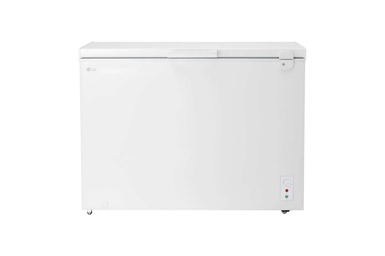 LG chest freezer front view