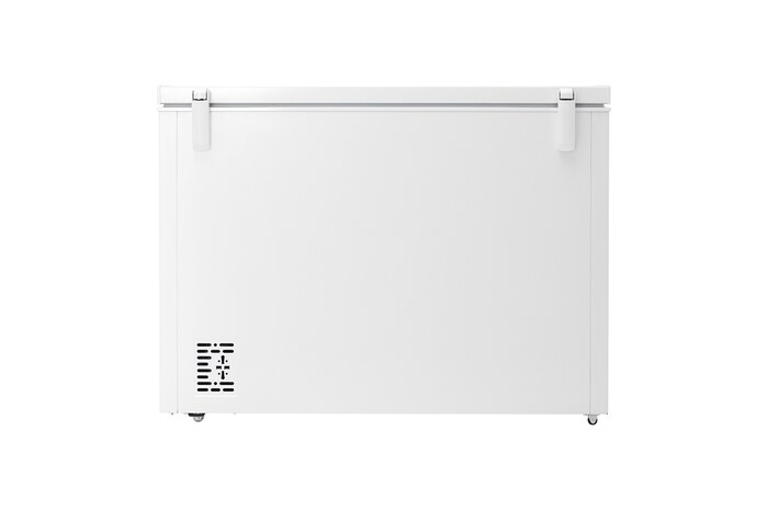 LG chest freezer back view