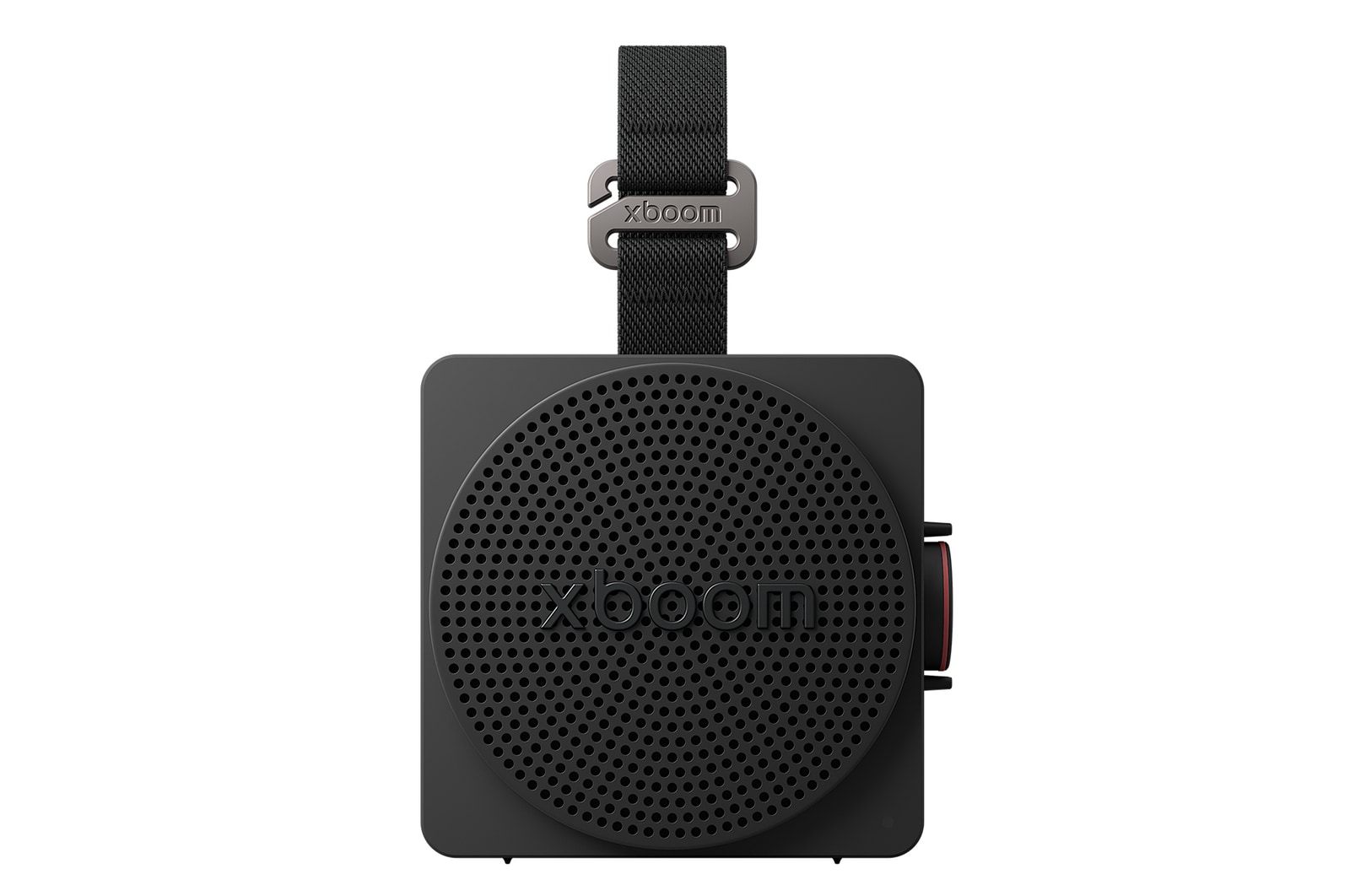 Hình ảnh mặt trước của LG xboom Mini tinh chỉnh bởi will.i.am | Loa di động và nhỏ gọn đầy phong cách xboom Mini