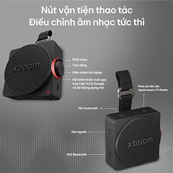 LG xboom Mini tinh chỉnh bởi will.i.am | Loa di động và nhỏ gọn đầy phong cách