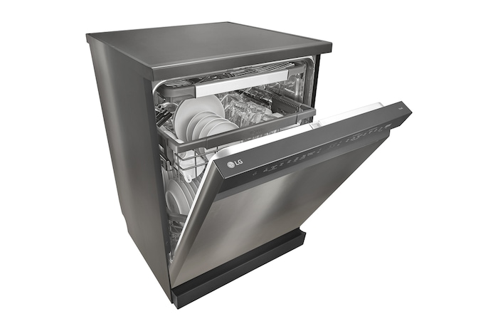 ảnh chụp bên trong máy rửa bát lg