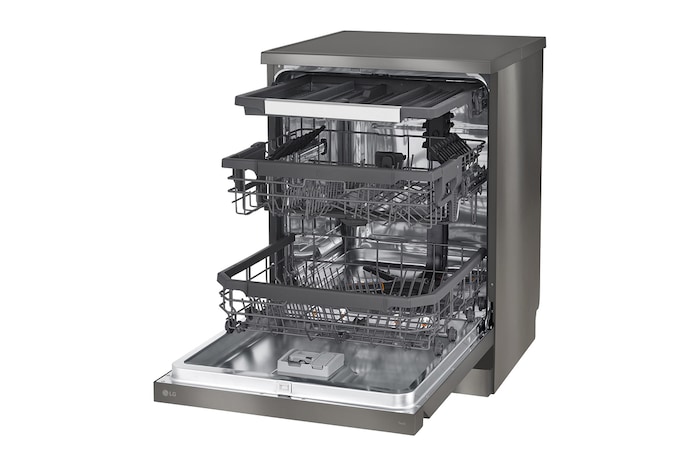 ảnh chụp bên trong máy rửa bát lg