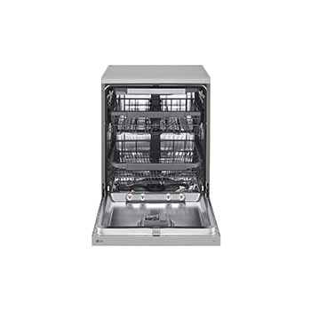 hình ảnh máy mở phía trước với bát đĩa bên trong