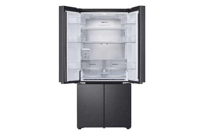 front view top doors open