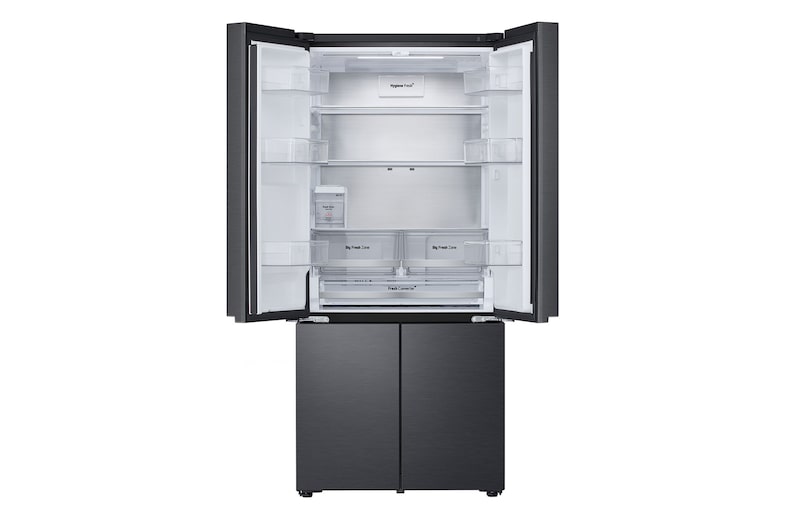 front view top doors open