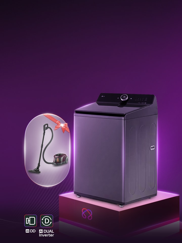 Máy giặt LG Top load mới