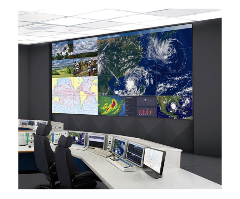 Bức tường video 0,44mm với tầm nhìn rõ ràng và hoàn hảo