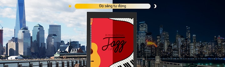 Màn hình XF3P có thể tự động điều chỉnh độ sáng theo ánh sáng xung quanh.