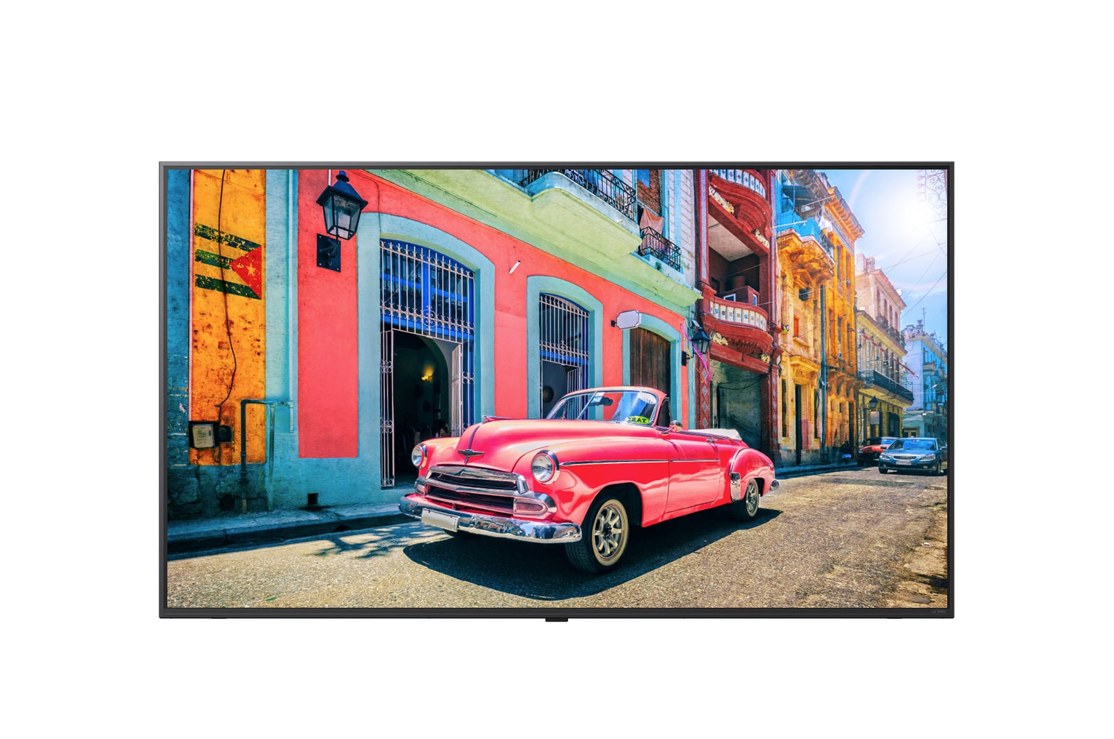 Hình ảnh mặt trước của QNED Smart TV có giải pháp Pro:Centric 55UK767H0SA