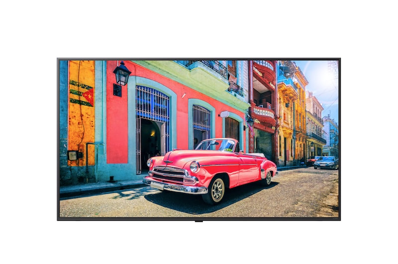 Hình ảnh mặt trước của QNED Smart TV có giải pháp Pro:Centric 55UK767H0SA