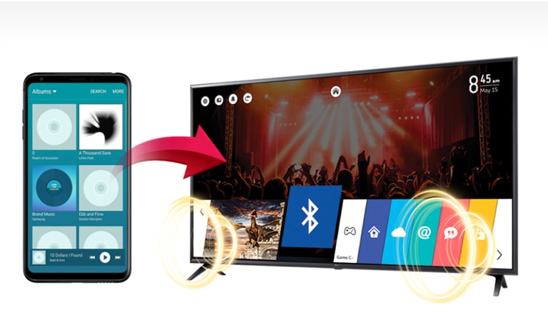 Đồng bộ âm thanh bluetooth