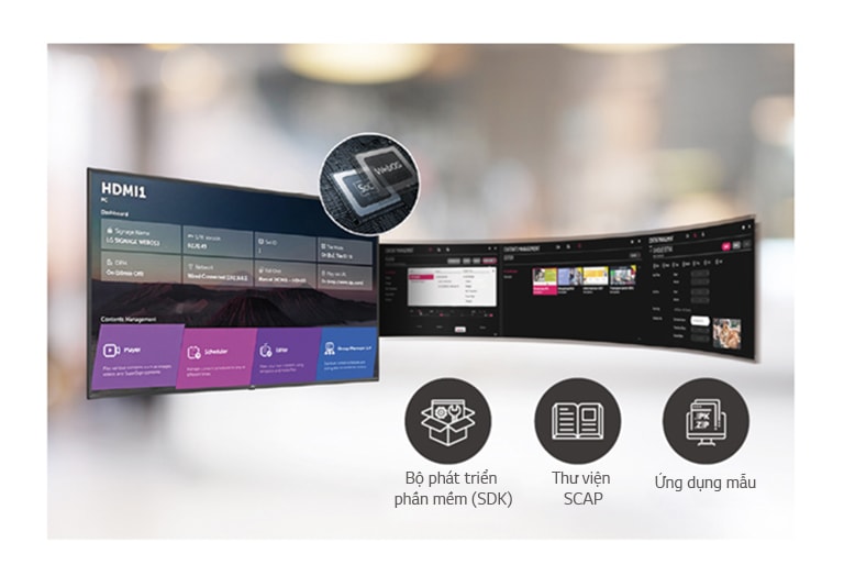 System-on-Chip (SoC) mạnh mẻ với WebOS