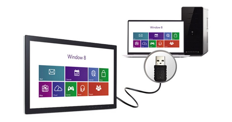Tương thích với Driver cảm ứng của Windows 8