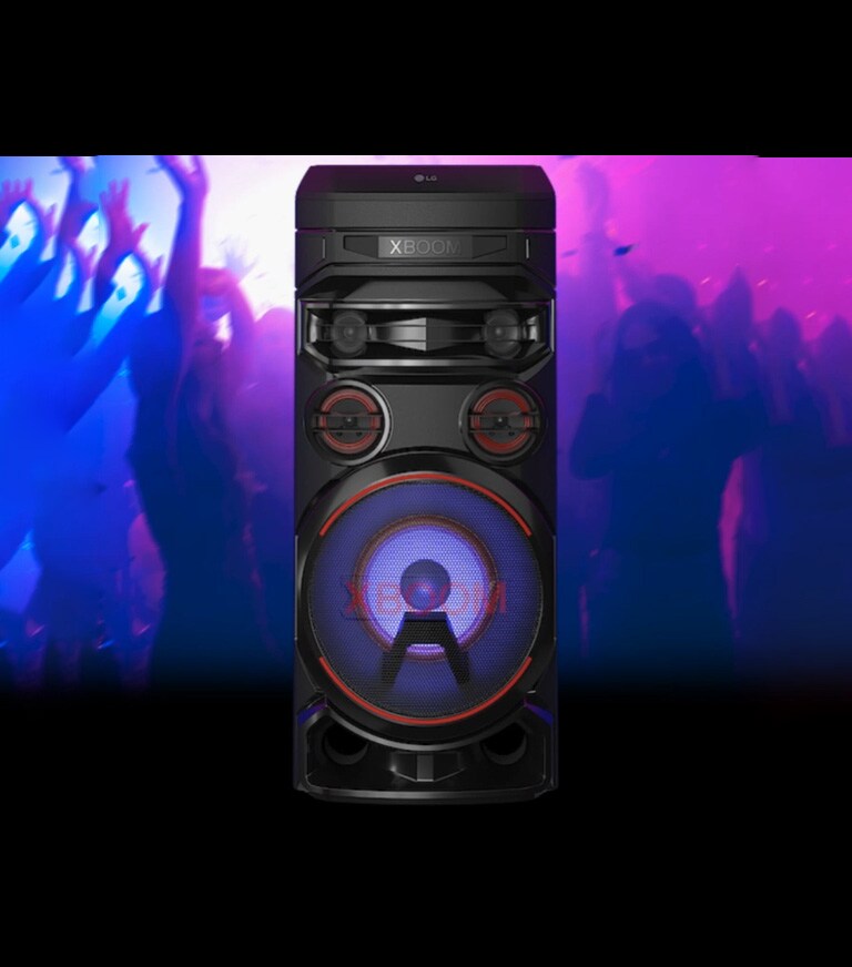 Bản video xem trước giới thiệu loa LG RNC7 ở các chế độ đèn khác nhau.