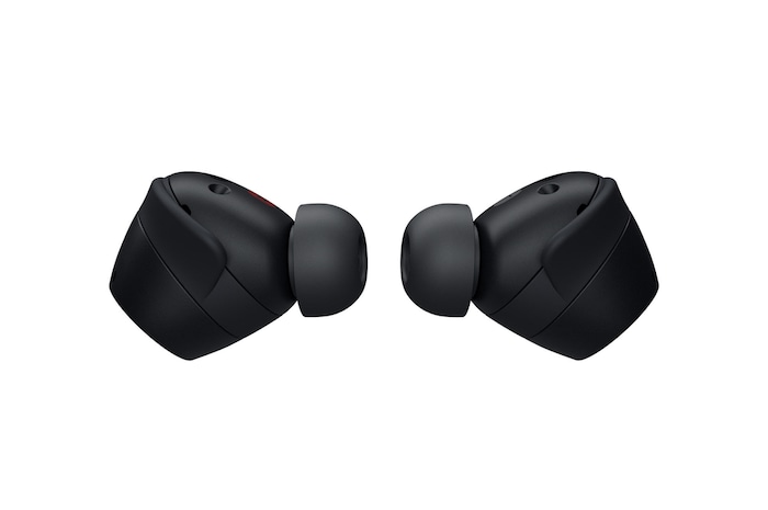 Side view of headphones