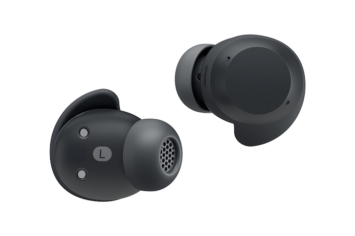earbuds front and rear view
