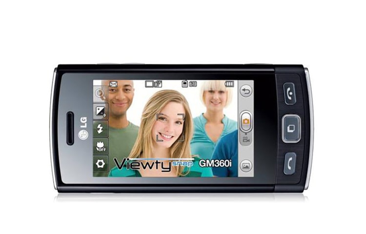 LG Máy chụp ảnh với ống kính zoom quang học, màn hình cảm ứng. , GM360i