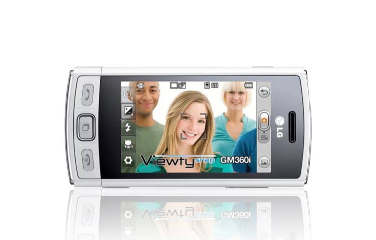 LG Máy chụp ảnh với ống kính zoom quang học, màn hình cảm ứng. , GM360i