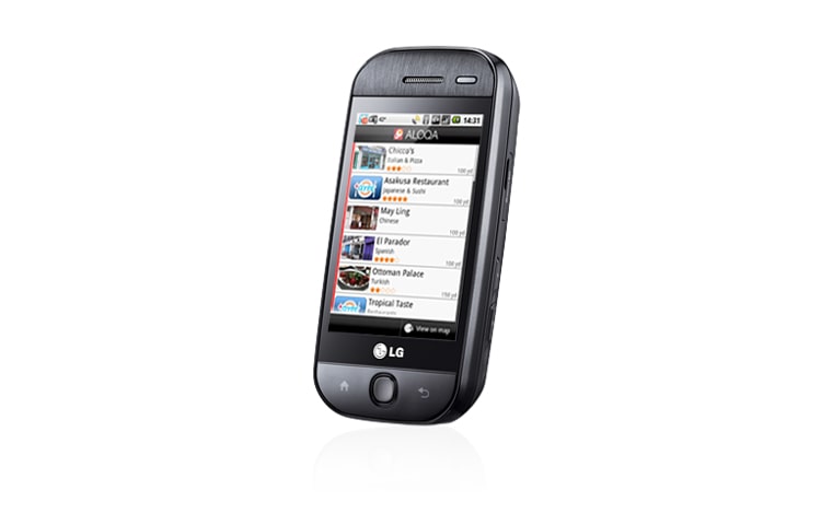 LG Điện thoại Android với bàn phím QWERTY và màn hình cảm ứng, GW620