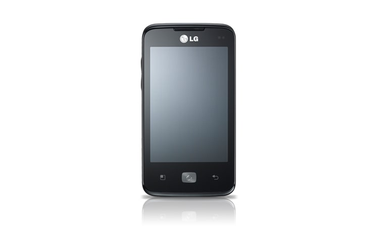 Hình ảnh mặt trước của Android 2.3 Ginger Bread. Màn hình cảm ứng đa chạm. Giá t/k: 4.690.000VNĐ Optimus Hub E510