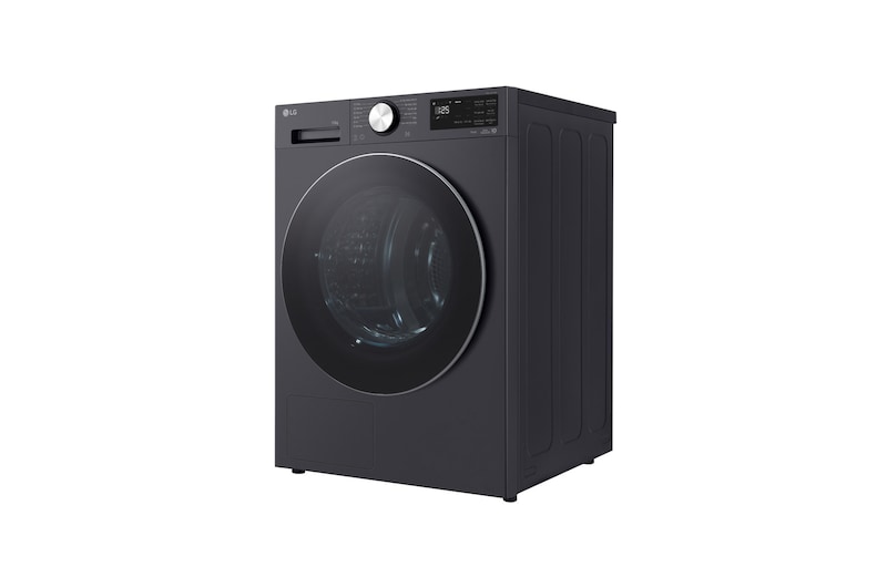 Máy sấy LG 12 kg màu Essence Graphite, góc chụp bên phải