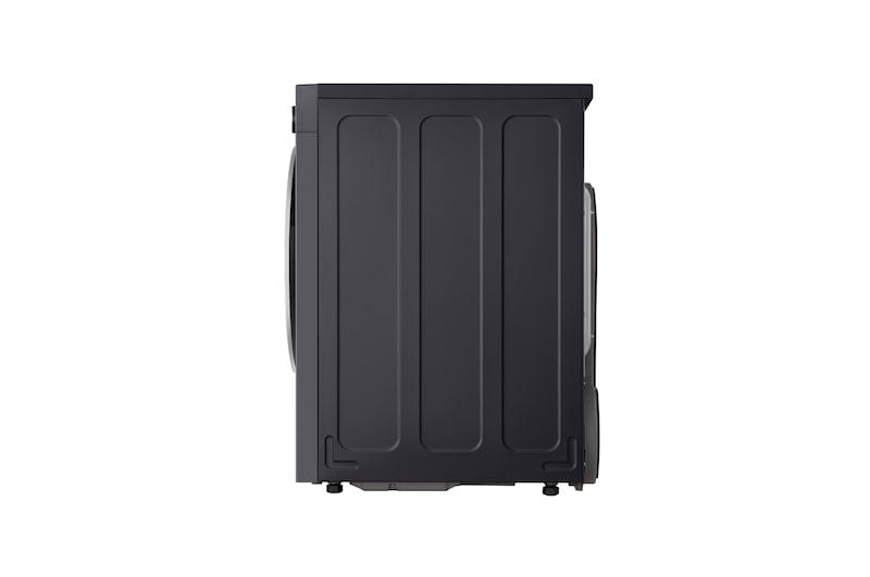 Máy sấy LG 12 kg màu Essence Graphite, góc chụp ngang từ bên hông