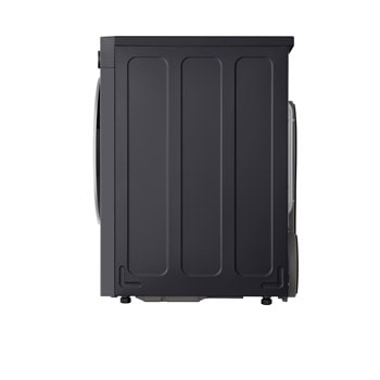 Máy sấy LG 12 kg màu Essence Graphite, góc chụp ngang từ bên hông