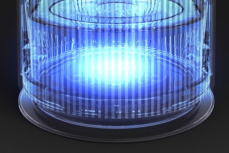 Vi khuẩn được tiêu diệt nhờ chức năng Uvnano bên trong bộ phận lọc khí.