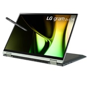 LG Laptop LG gram 2in1 14 inch, Bộ xử lý Intel® Core™ Ultra 5, hệ điều hành Windows Home Plus 11, RAM 16GB SSD 512GB, 14T90S-G.AH55A5