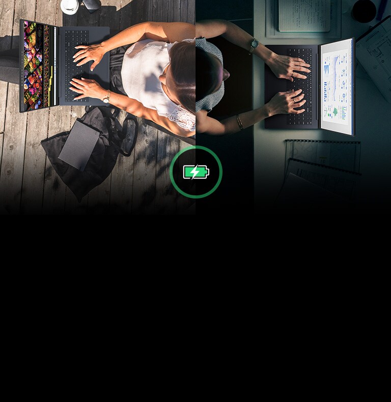 Người dùng có thể sử dụng gram cả ngày mà không cần sạc.