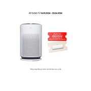 LG Combo Laptop LG gram 17 inch, Windows Home Adv 11 hệ điều hành, core i7, RAM 16GB SSD 1TB & Máy lọc khí PuriCare 360 HIT Hệ thống lọc đa màng Màu xanh| AS60GHBG0, 17AH78.AS60