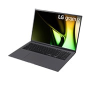 LG Laptop LG gram 17 inch, hệ điều hành Windows Home Adv 11, Bộ xử lý Intel® Core™ Ultra 7, RAM 16GB SSD 1TB, 17Z90S-G.AH78A5