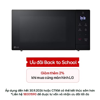Hình ảnh mặt trước của Lò Vi Sóng LG NeoChef™ 30l màu Đen MS3032JAS MS3032JAS