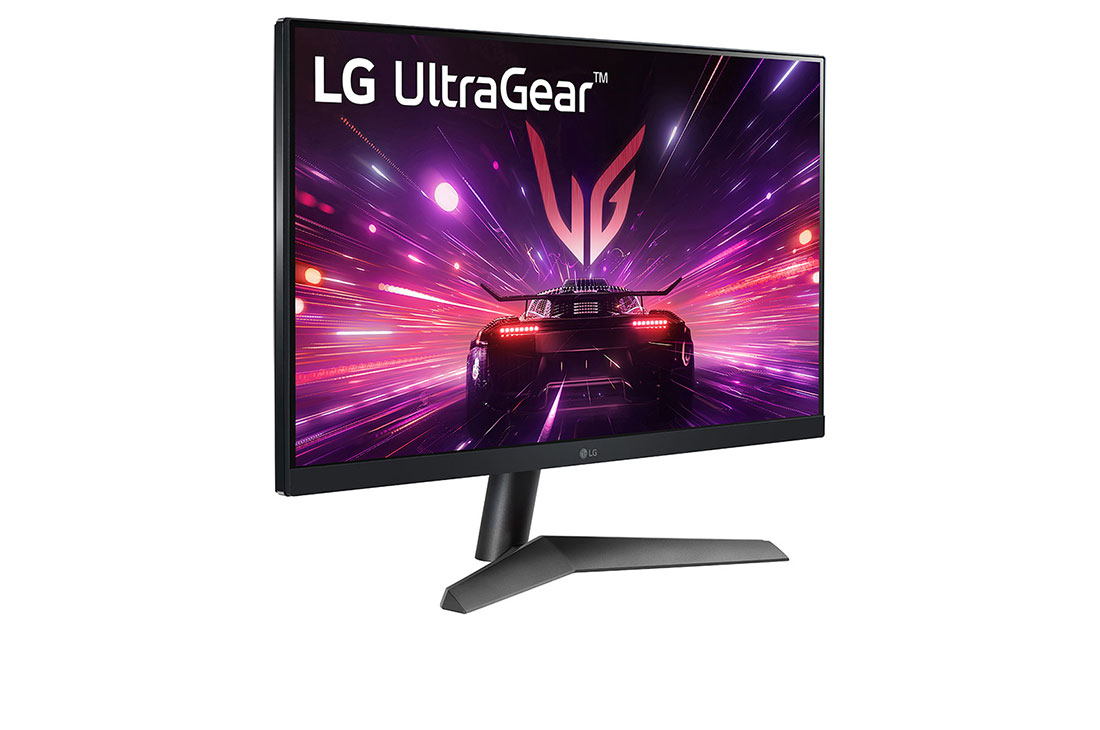 LG ゲーミングモニター UltraGear 24GS60F-B 23.8インチ/PCゲーム家庭