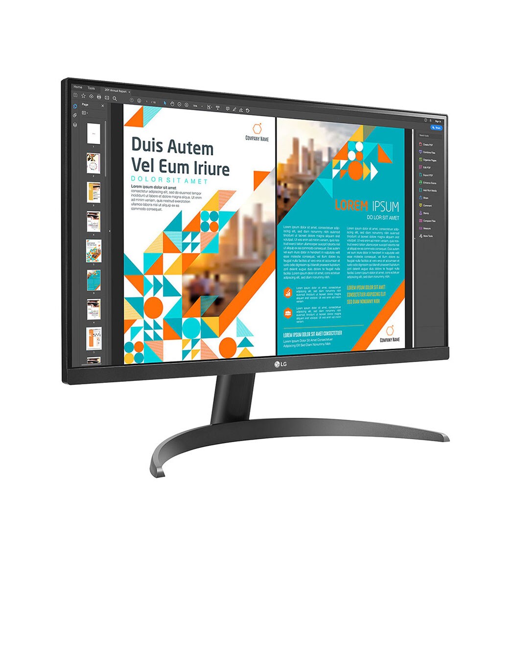 【LG】23.8インチ薄型QHDモニター 本体　24QP500 1044-4.jpg