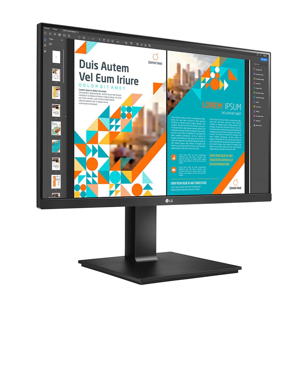 LG FullHD ディスプレイ　24QP550-B 液晶モニター 1044-4.jpg