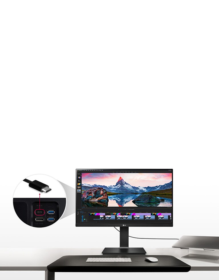 USB Type-C™ giúp bạn dễ dàng điều khiển và kết nối
